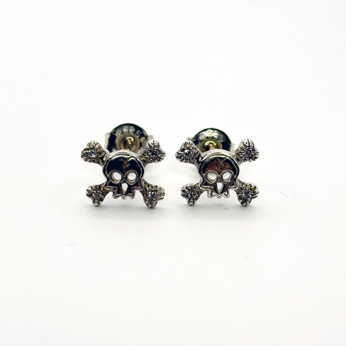 SMALL BONES SKULL PIERCE(ONE FOR PAIR)