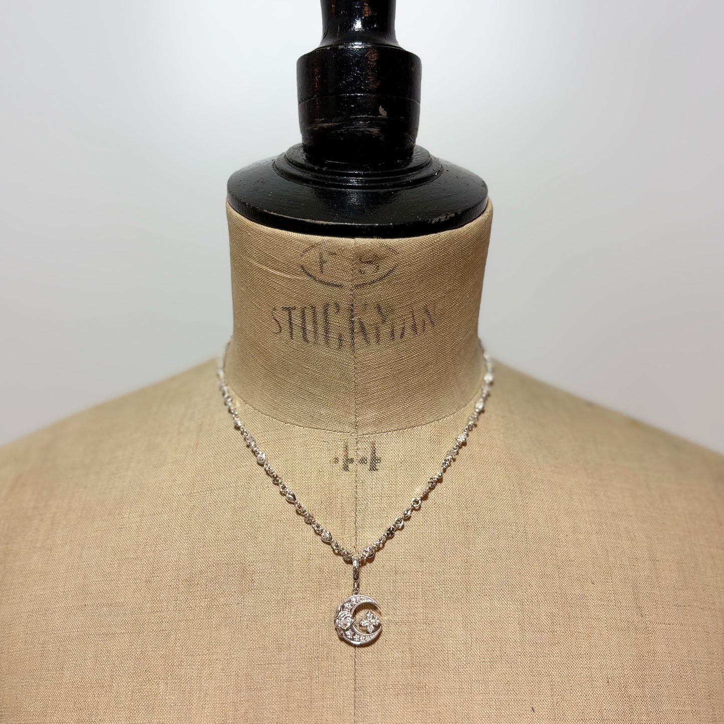 LOREE RODKIN MOON STAR PENDANT