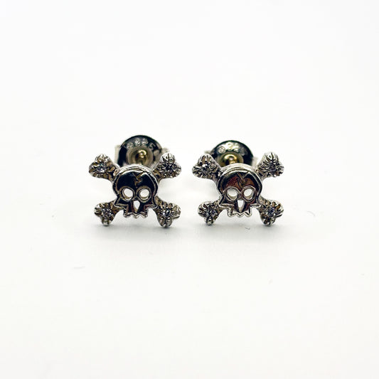 SMALL BONES SKULL PIERCE(ONE FOR PAIR)