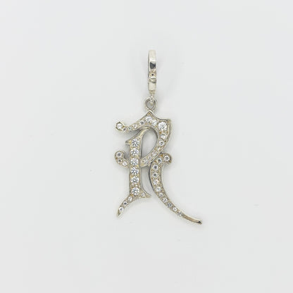 MEDIVAL INITIAL PENDANT "R"