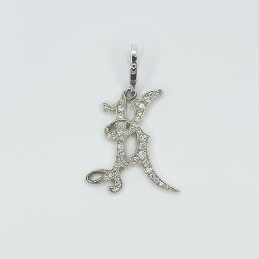 MEDIVAL INITIAL PENDANT "K"