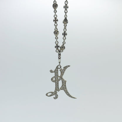 MEDIVAL INITIAL PENDANT "K"