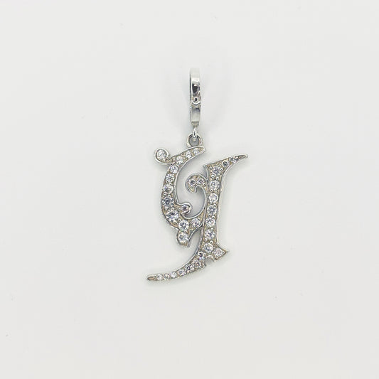 MEDIVAL INITIAL PENDANT "Y"