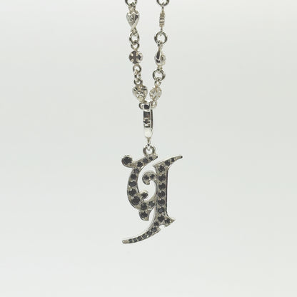 MEDIVAL INITIAL PENDANT "Y"