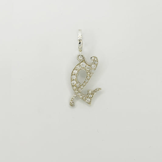 MEDIVAL INITIAL PENDANT "C"