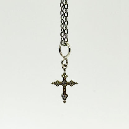 EXTRA SMALL GOTHIC CROSS PENDANT
