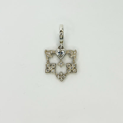 LOREE RODKIN OPEN HEART PENDANT