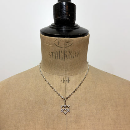 LOREE RODKIN OPEN HEART PENDANT